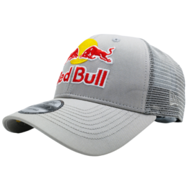 red bull cap gray breathable mesh hat