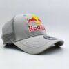 red bull cap gray breathable mesh hat