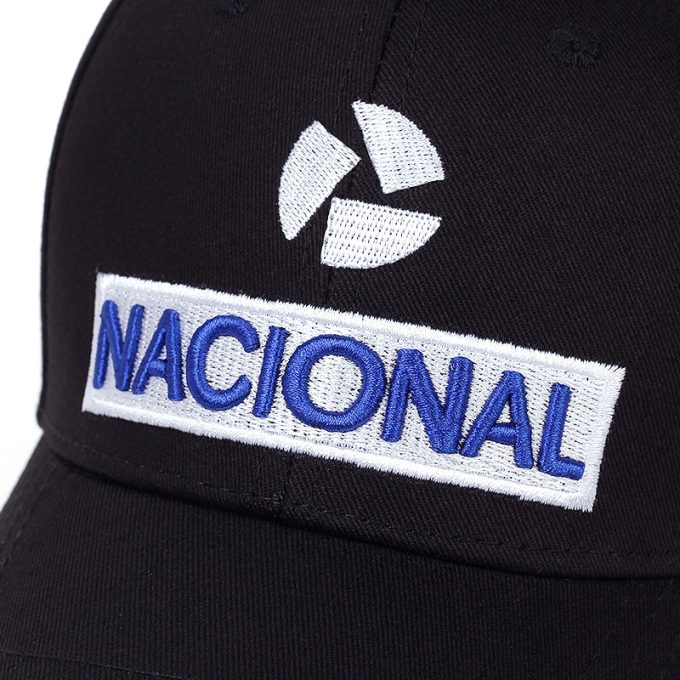 Ayrton Senna Cap NACIONAL Souvenir Formula One Black Racing Hat - Image 4
