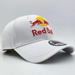 white red bull cap