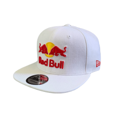 Red bull flat brim cap new era hat