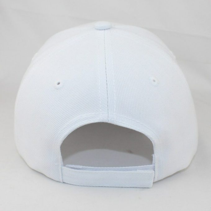 HONDA The Power of Dreams Racing Cap Solid White Cotton Rear Adjustable Velcro Strap One Size Fits Most Baseball Hat (Copy) - Image 4