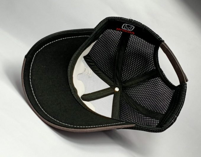 HONDA Racing Cap Gray Black - Image 4
