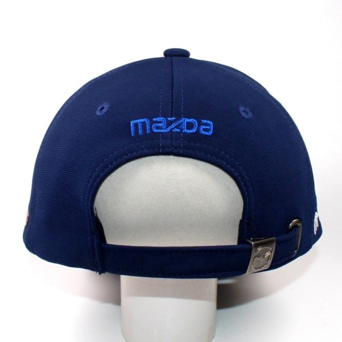 Mazda Cap Royal Blue Zoom Zoom Speed Performance Accessories Hat - Image 6