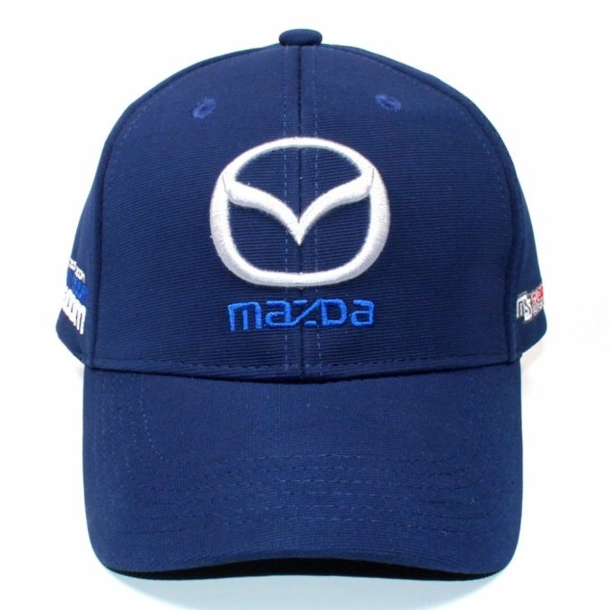 Mazda Cap Royal Blue Zoom Zoom Speed Performance Accessories Hat