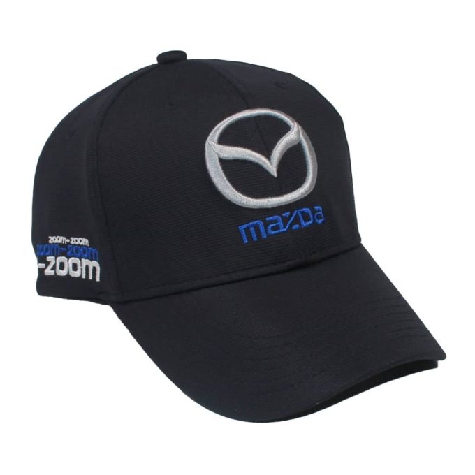 mazda cap dark navy blue baseball cap