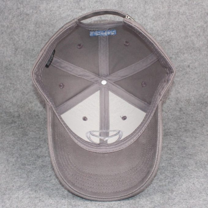Mazda Cap Gray Zoom Zoom Speed Performance Accessories Hat - Image 4