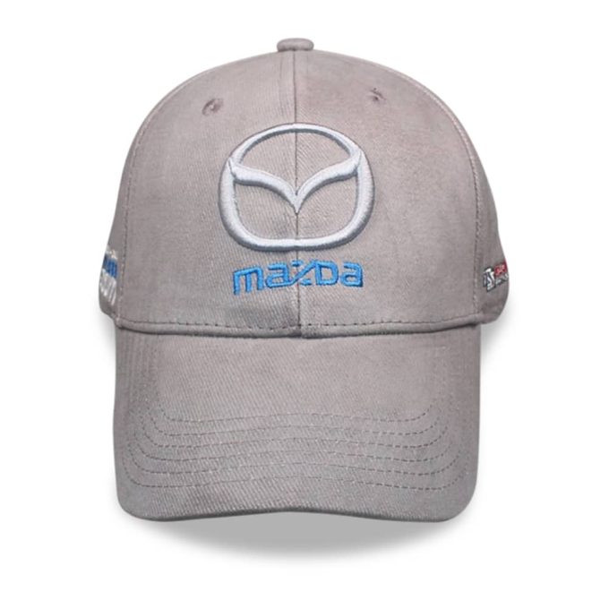 Mazda Cap Gray Zoom Zoom Speed Performance Accessories Hat