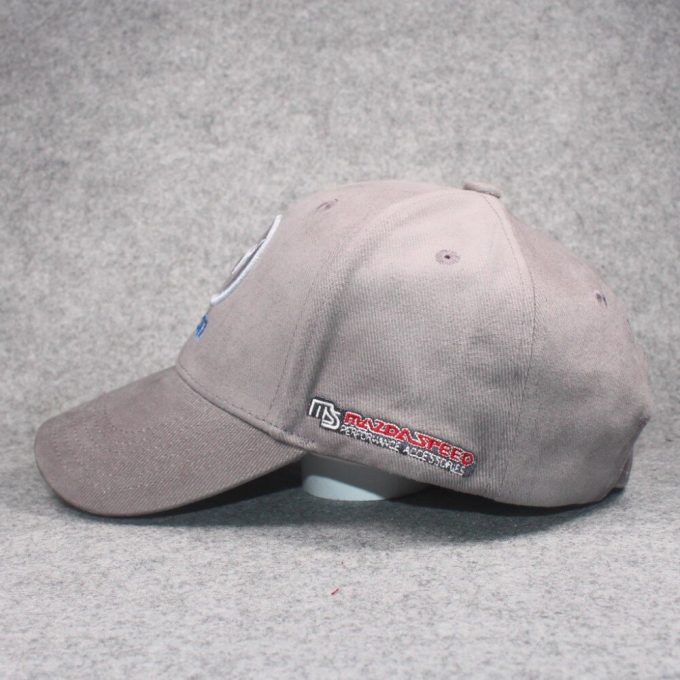 Mazda Cap Gray Zoom Zoom Speed Performance Accessories Hat - Image 5