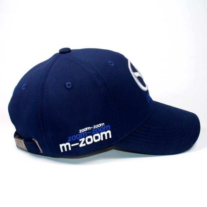 Mazda Cap Royal Blue Zoom Zoom Speed Performance Accessories Hat - Image 5