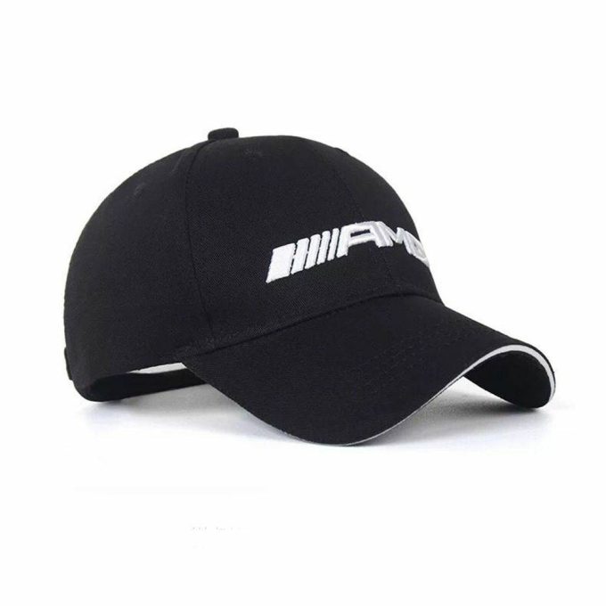 AMG Mercedes Hat Black Cap - Image 2