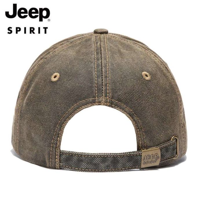 jeep spirit vintage cap brown