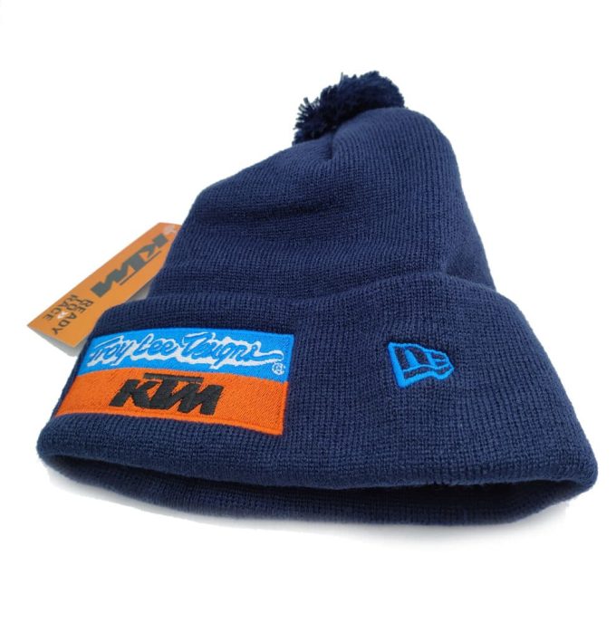 KTM Pompom Hat Blue NEW ERA - Image 4