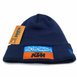 ktm skully beanie hat new era blue