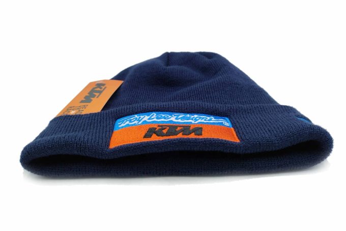 ktm skully beanie hat new era blue
