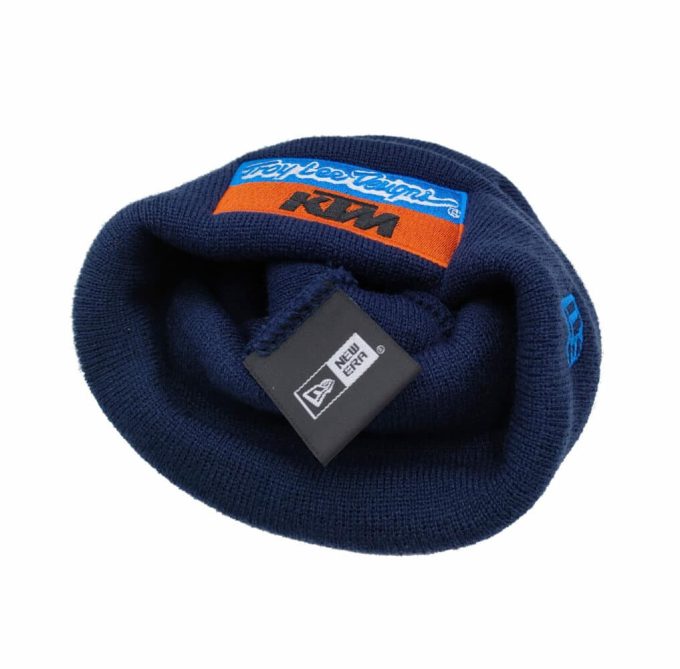 ktm skully beanie hat new era blue