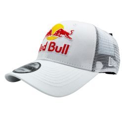 white red bull cap