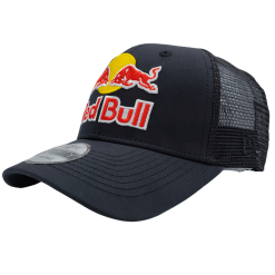 red bull cap navy blue breathable mesh hat