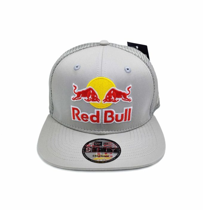 Red Bull Trucker Cap Gray NEW ERA - Image 3