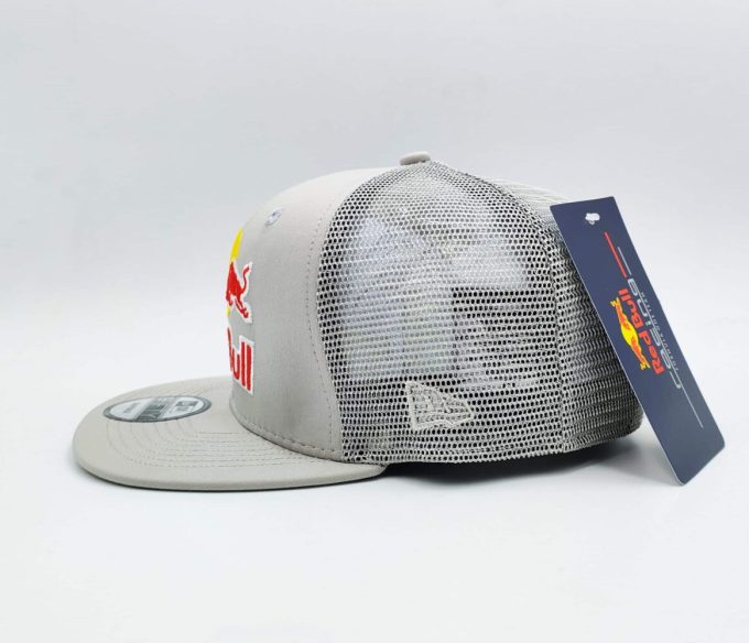 Red Bull Trucker Cap Gray NEW ERA - Image 4
