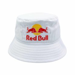 Red bull bucket hat white new era