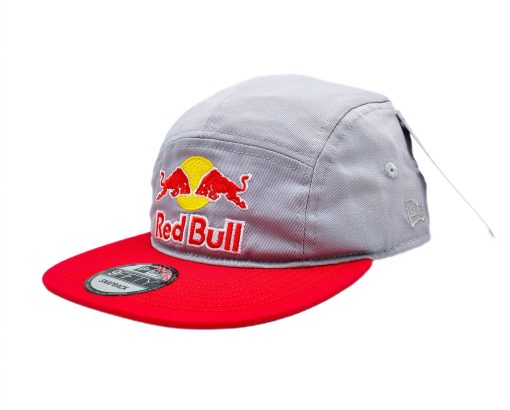 red bull cap new era gray flat brim