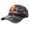 Red bull cap new era camouflage hat