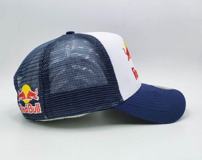 Red Bull Trucker Hat Mesh Blue - Image 4