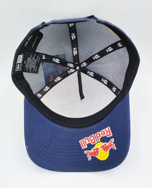 Red Bull Trucker Hat Mesh Blue - Image 6