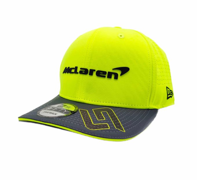 McLaren lando Norris cap neon green