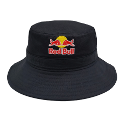 Red bull bucket hat sun hat black