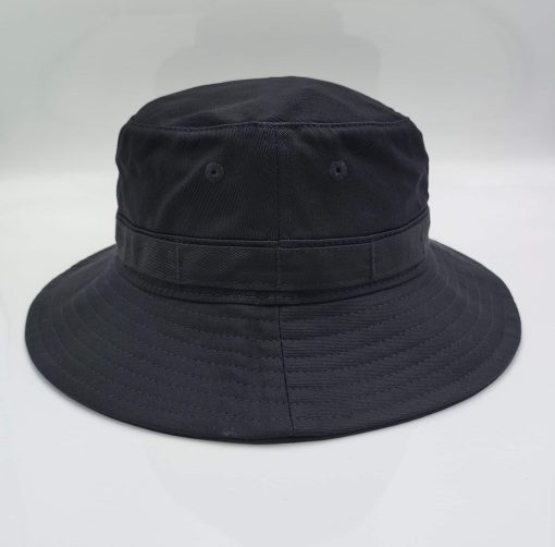 Black Red Bull Bucket Sun Hat - Image 7