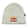 Red bull beanie hat new era cream