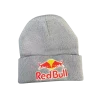 Red bull beanie hat gray