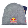 Red-bull-beanie-hat-gray-grey