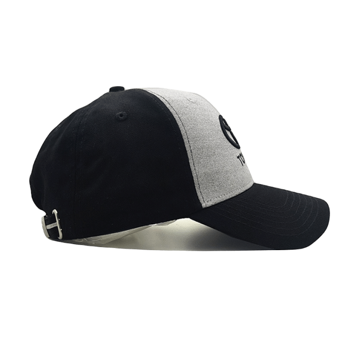 TOYOTA Cap Black Gray Adjustable Hat - Image 6
