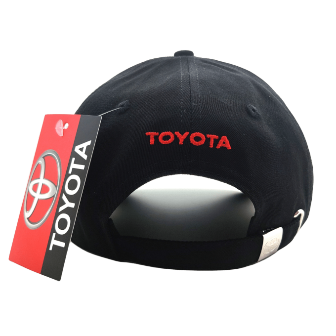TOYOTA Racing Cap Black Adjustable Hat - Image 6