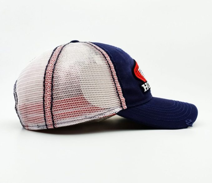 HONDA Cap Distressed Tricolor 3 Color Wing - Image 3