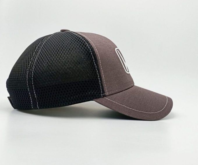HONDA Racing Cap Gray Black - Image 3