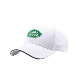 land rover hat white