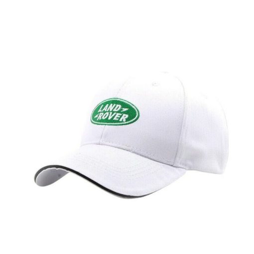 land rover hat white