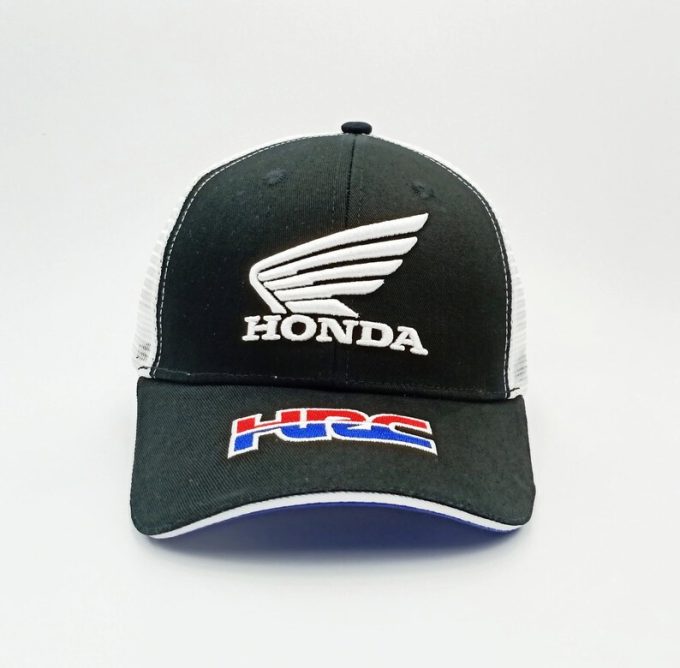 Honda White Wing Cap Racing Hat - Image 2