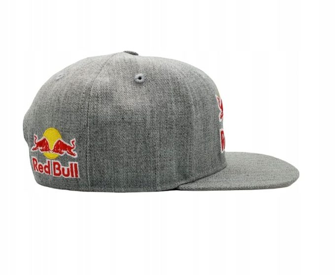 New Era Gray Red Bull Cap - Image 4