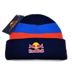 red-bull-beanie-pompom-hat-orange-sky-blue-ski-cap