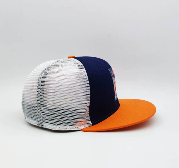 Red Bull KTM Cap Blue Orange Flat Brim - Image 4