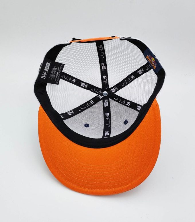 ktm-red-bull-cap-ornage-blue-flat-brim-breathable