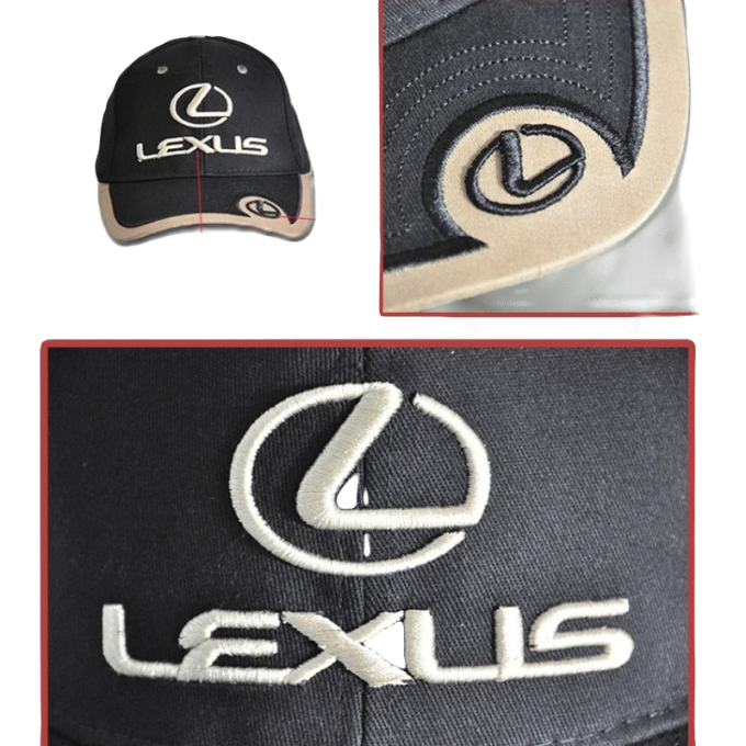 LEXUS Cap Car Brand Logo Black Snapback Hat - Image 3