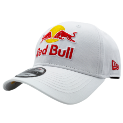 white red bull cap