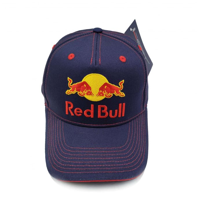 Red Bull Blue Jeans Snapback Cap - Image 2