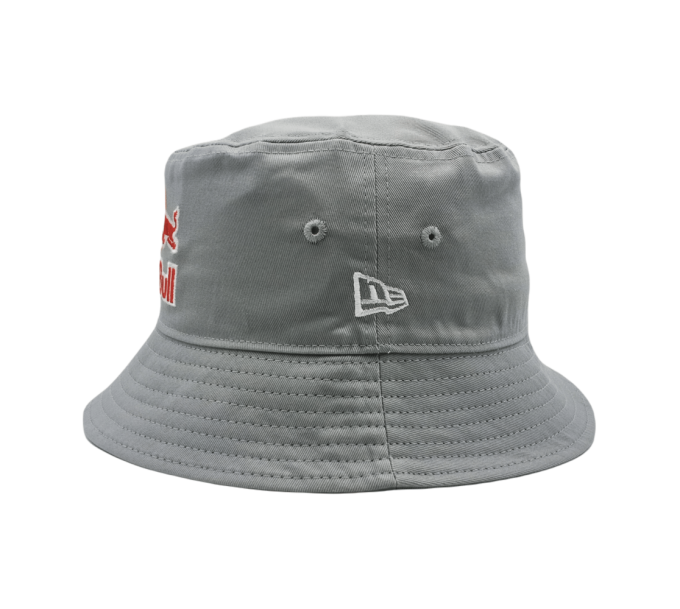 New Era Red Bull Bucket Hat Gray - Image 2